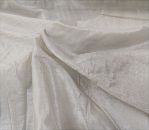 Voile léger irisé argenté Coupon 200x135 cm