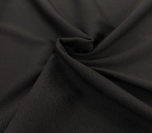 Tissu Sergé noir Epais - Autour du Tissu