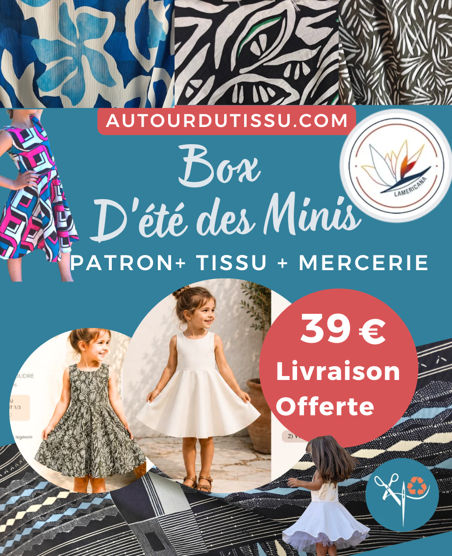 Box Couture Robe Enfant — Hawaii ou Machico × Lamericana