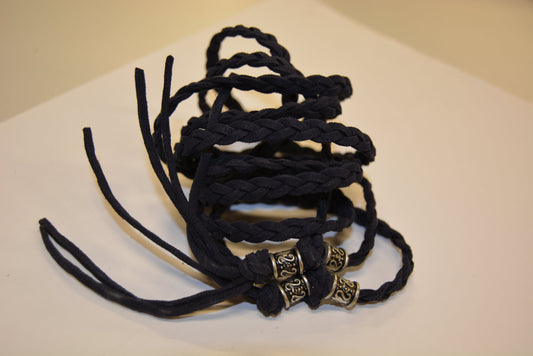 cei037ceinture_cordon_tresse_lacette_bleu_marine_autour_du_tissu_strasbourg