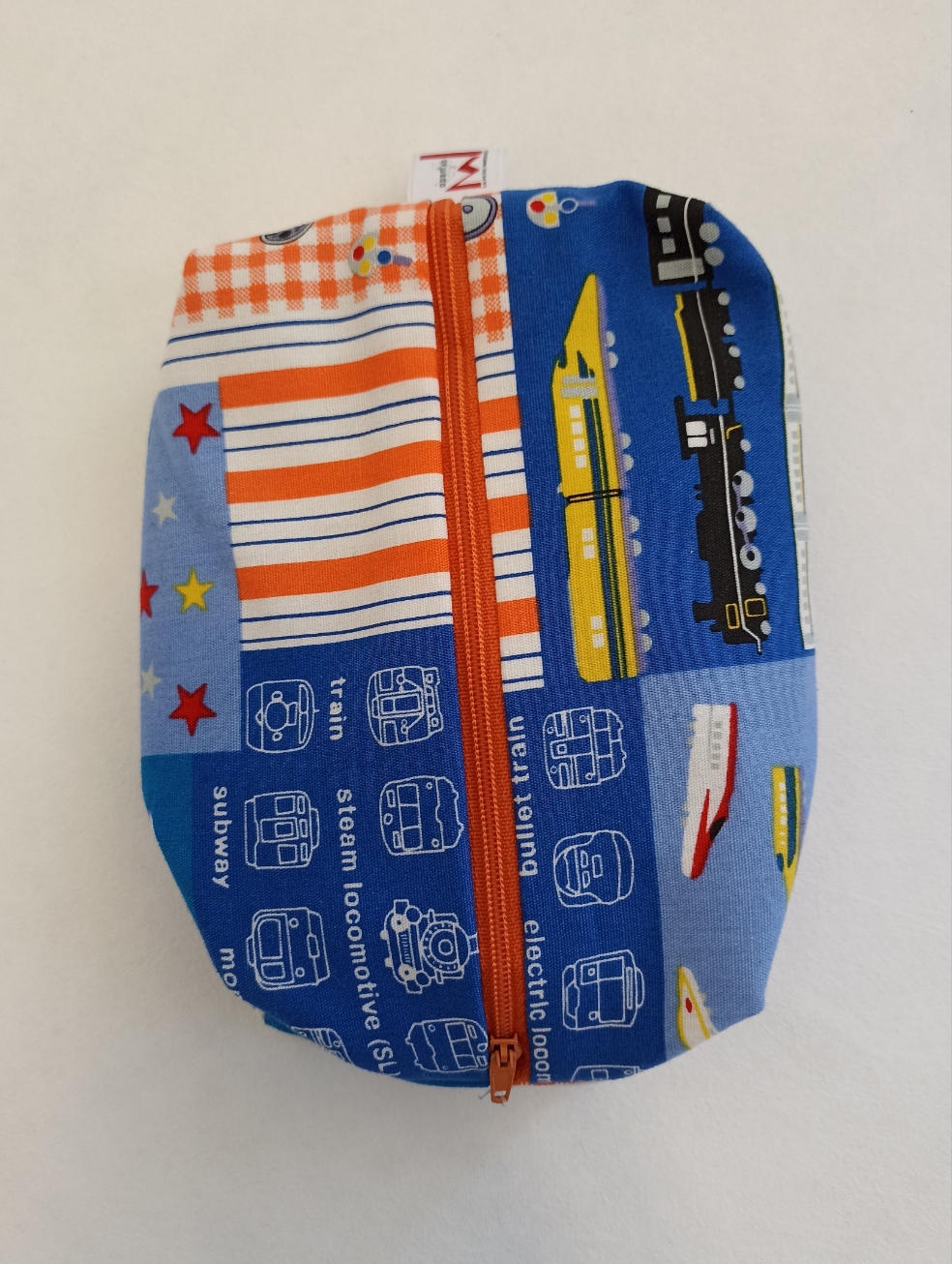 Trousse d'école "Train" doublée - LPM