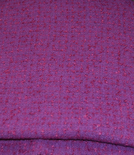 Laine Bouclette Lilas 170x140cm