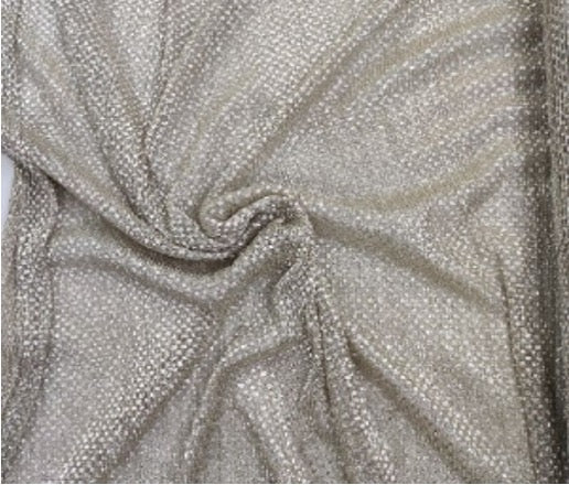 Lurex doré fluide satiné 165x130cm-Tissu-Autour du Tissu