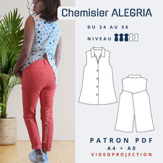 ALEGRIA - Top femme - Taille 34 à 56