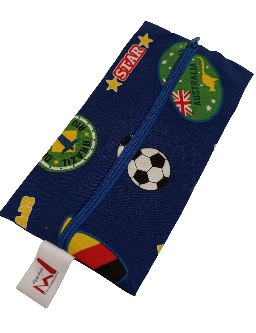 Trousse d'école plate "Foot" - LPM