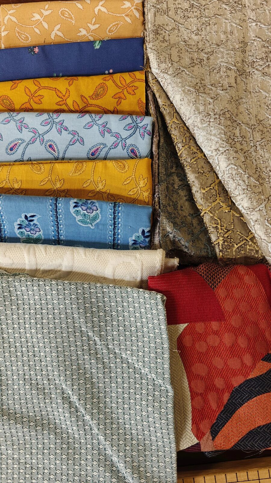 Box Chutes echantillons petits coupons patchwork
