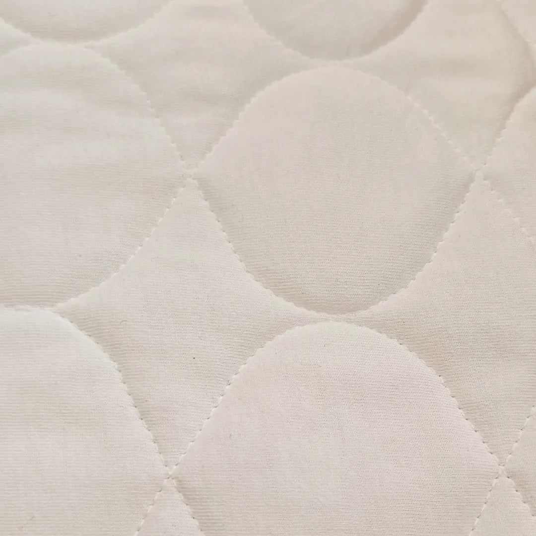 lot de 20 coupons matelassé blanc oekotex coton bio 52x42cm-tissu-autour du tissu