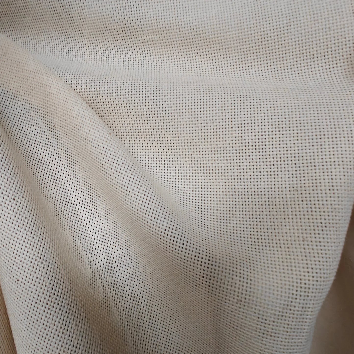 toile à broder écru 100% coton - fabricant vosges 160cm — tissu au mètre | autour du tissu strasbourg alsace