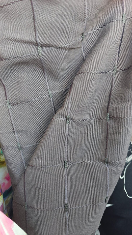 Coton ameublement texture gris fonce