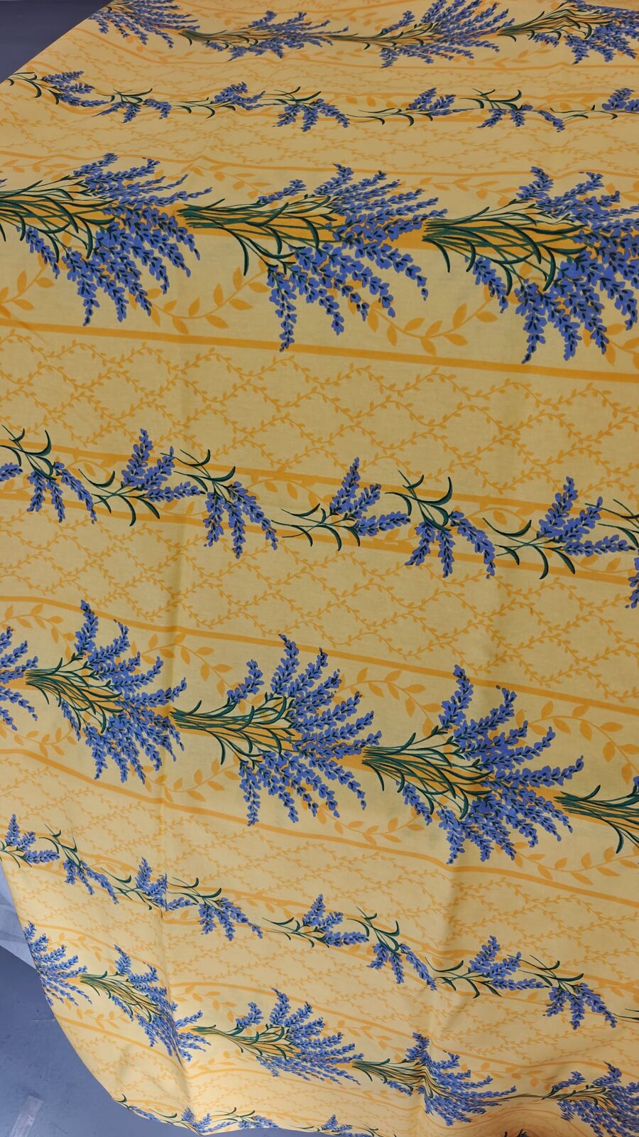 Coton Jaune Soleil Lavande Provencale - vue 4