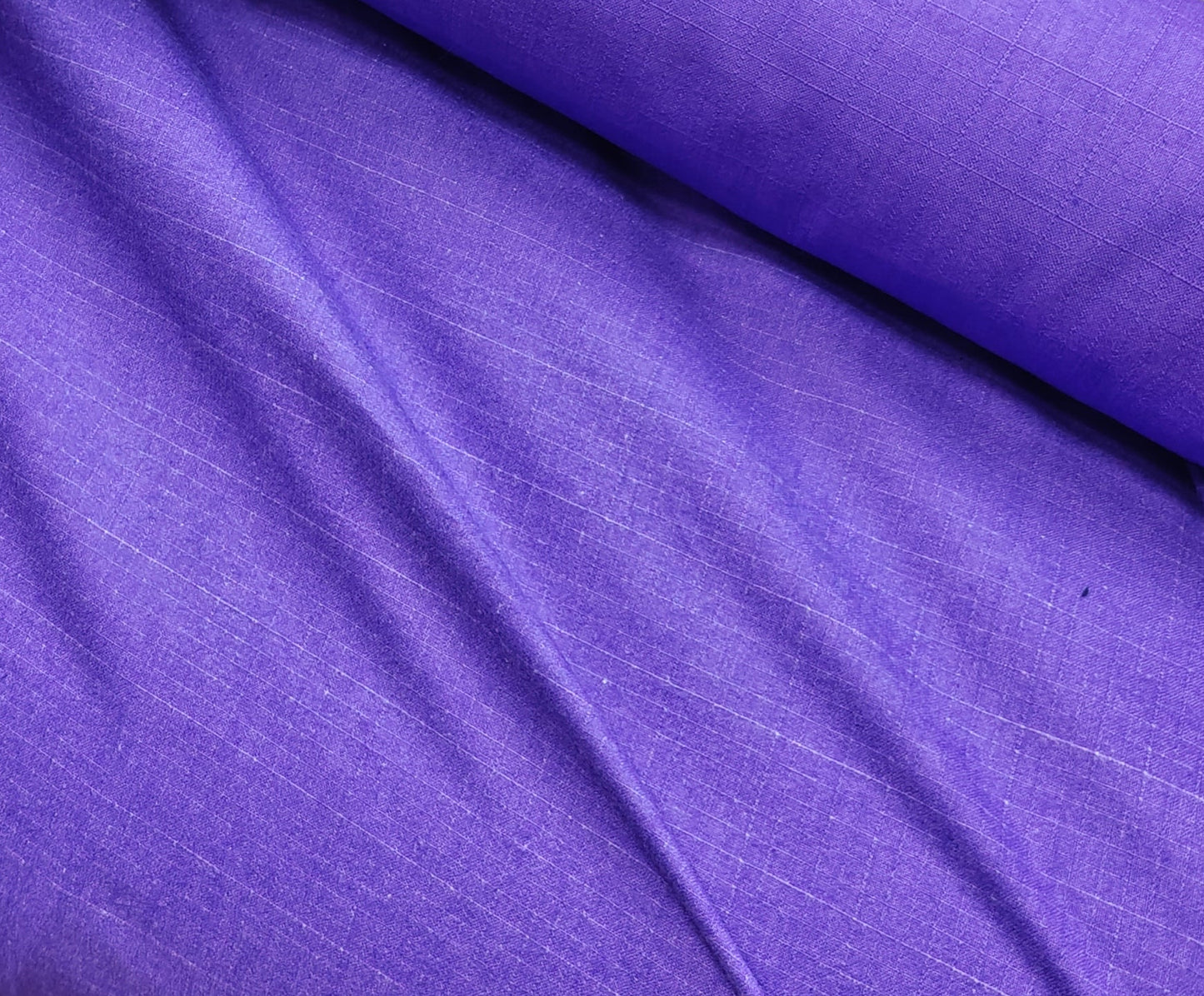 Cotonnade Violet 100% Coton 200g/m² - Tissu au Mètre Facile à Coudre Débutants