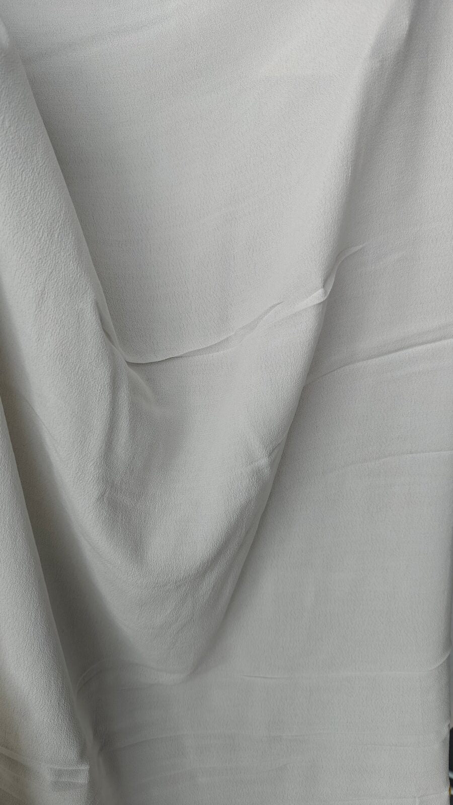 Crepe gaufre blanc leger 100x140cm - vue 2
