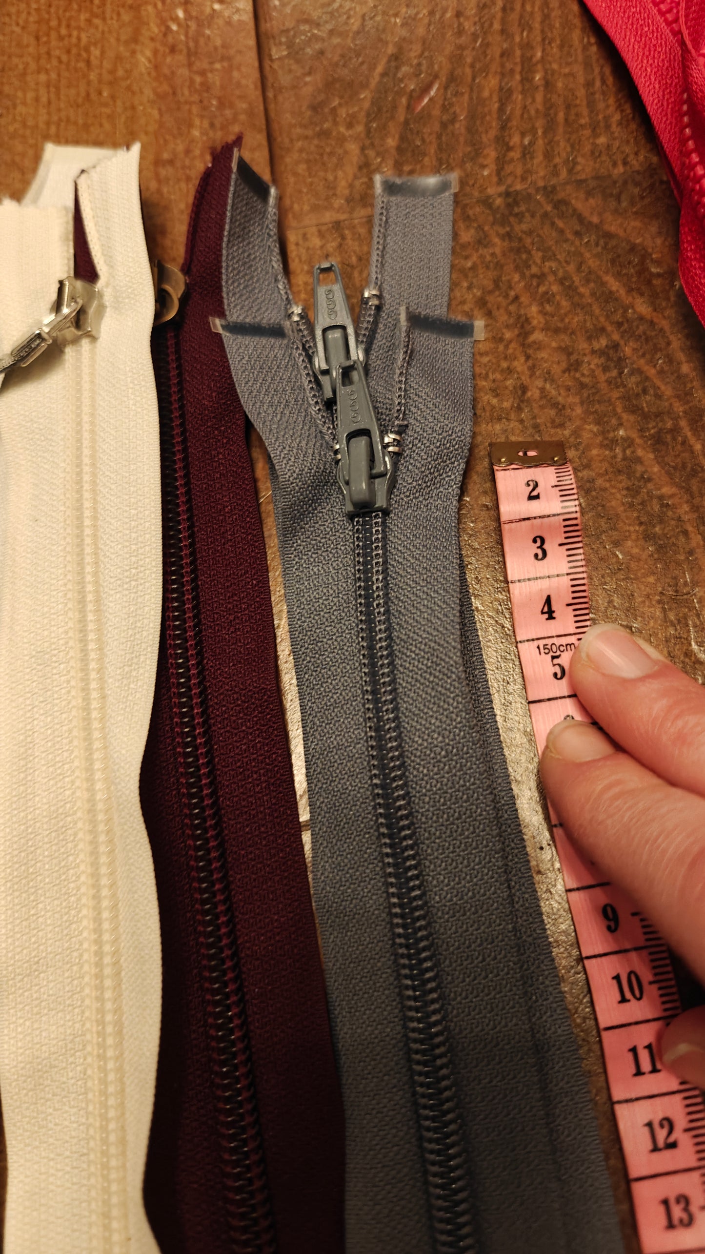 FERMETURE ÉCLAIR SÉPARABLE 35 À 120 CM - PLASTIQUE - PLUSIEURS COULEURS | VESTE, BLOUSON, PARKA