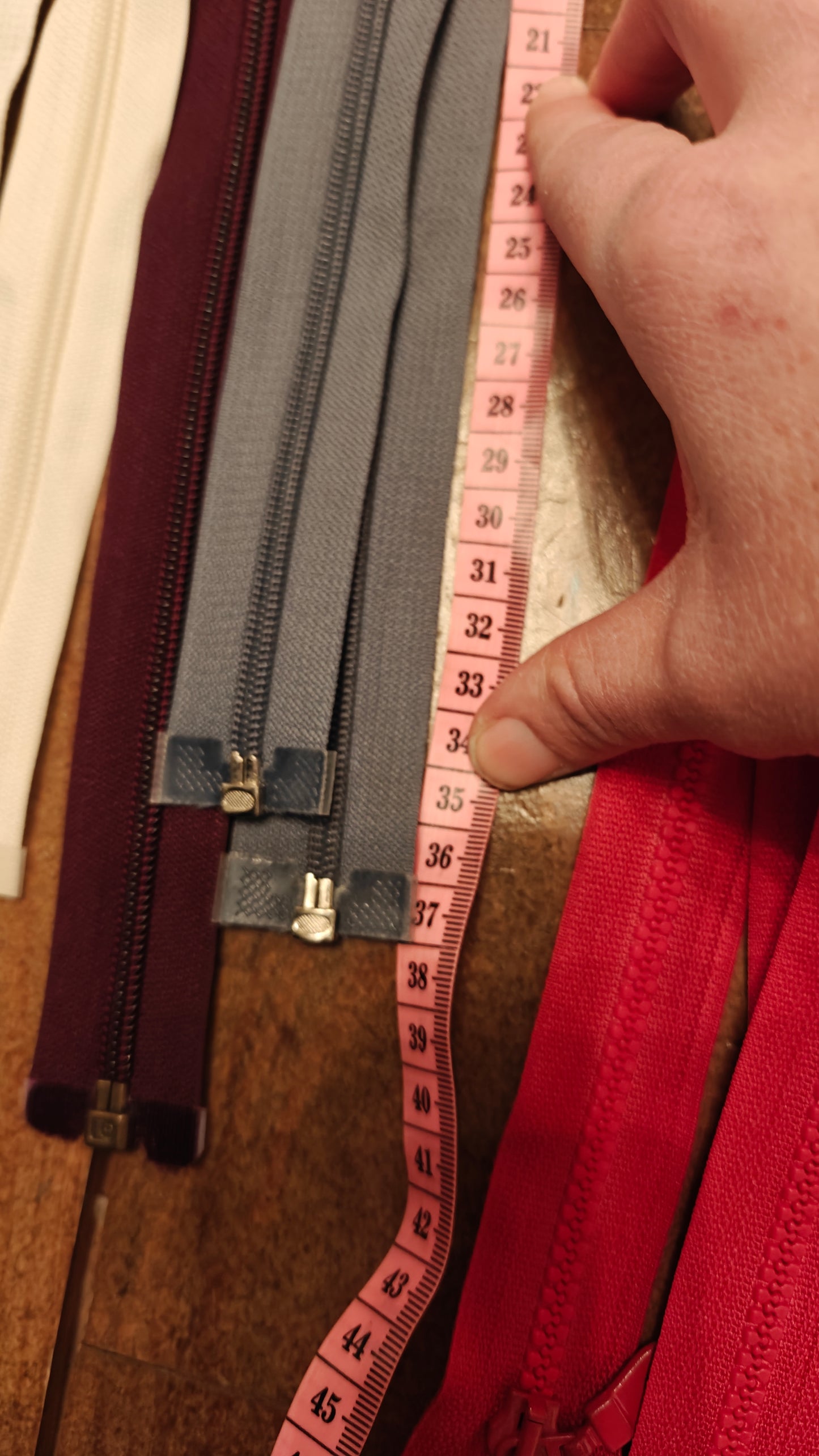 FERMETURE ÉCLAIR SÉPARABLE 35 À 120 CM - PLASTIQUE - PLUSIEURS COULEURS | VESTE, BLOUSON, PARKA