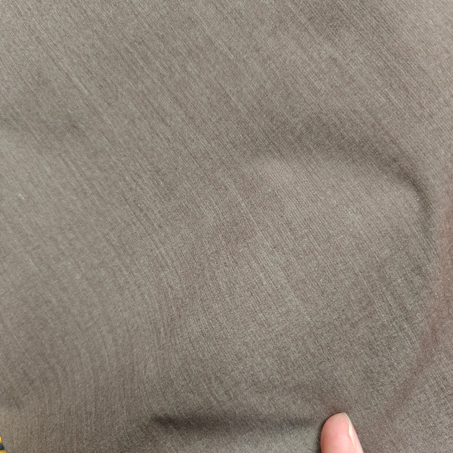 Coton lin marron 250x155cm