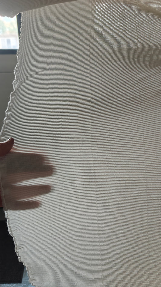 VISCOSE BLANC GAUFRé MOYEN 100x135 cm