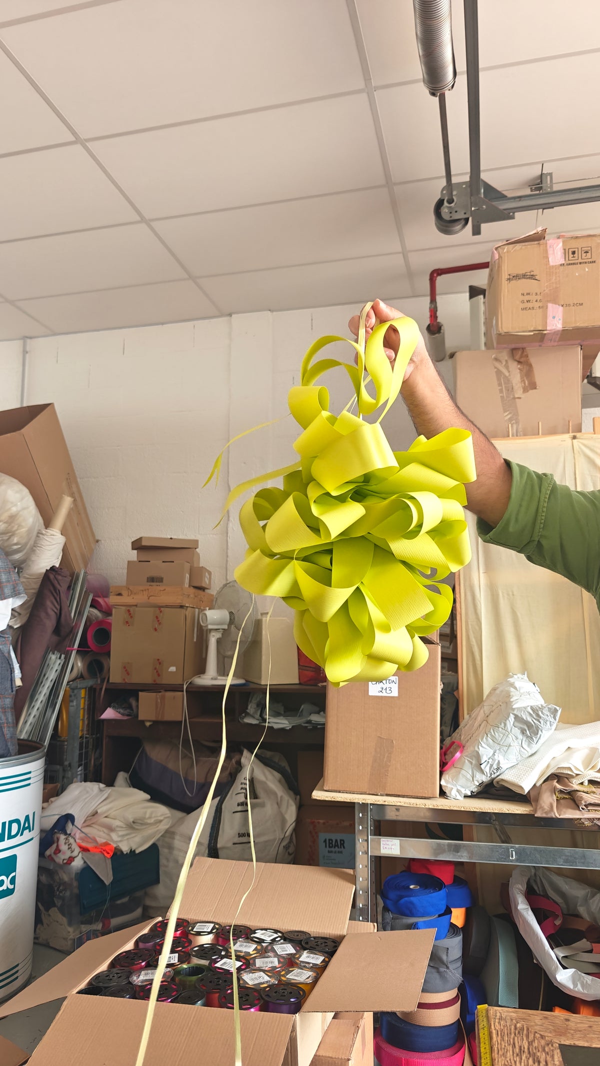 Box Rubans Cadeaux — Choix de la Couleur au Mètre | 3 Formats