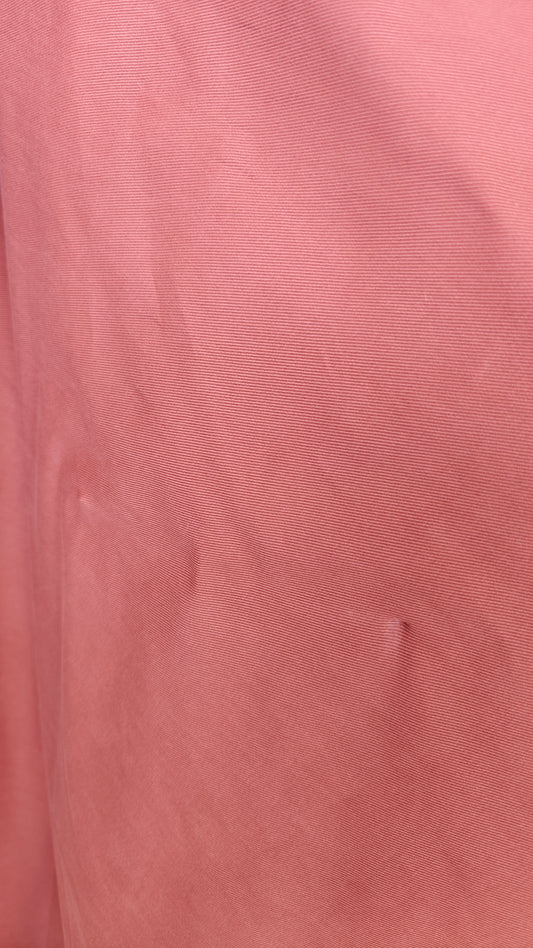 Rose Poudre Uni défaut  - Melange Coton Polyester