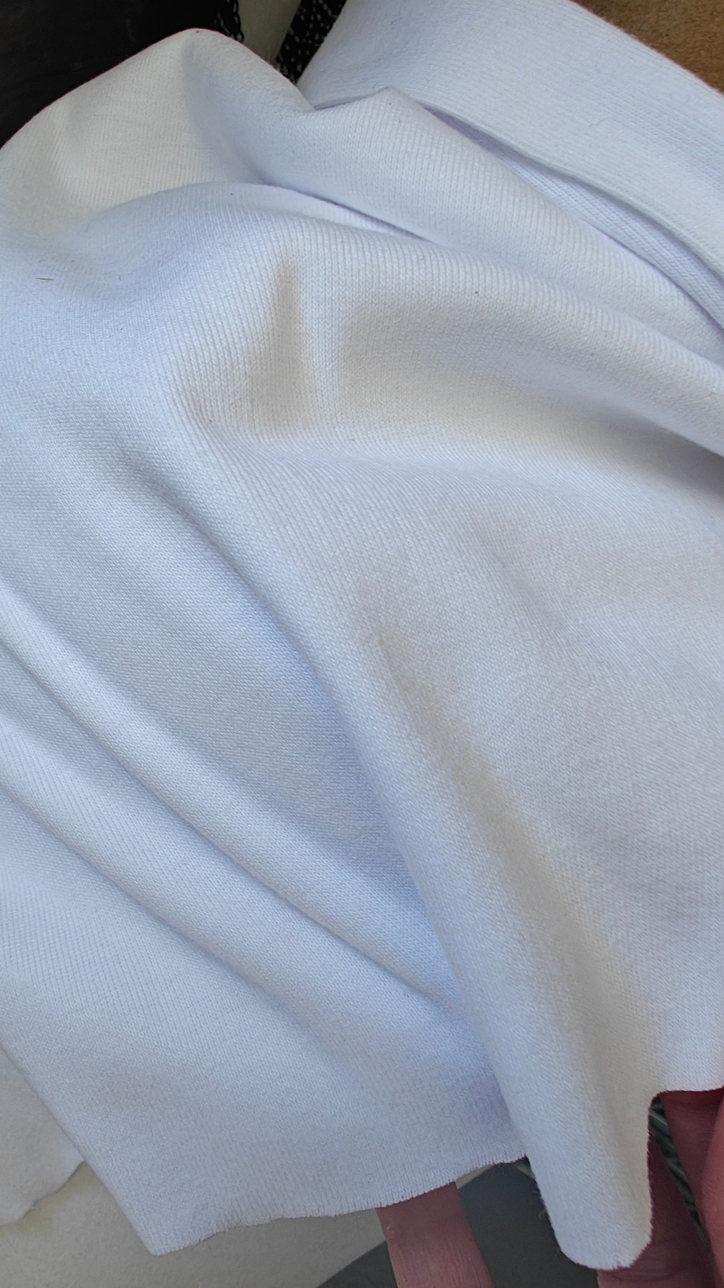 Jersey Fin 100% Coton — Bleu / Gris Chiné / Blanc · au mètre × 150cm | -60%