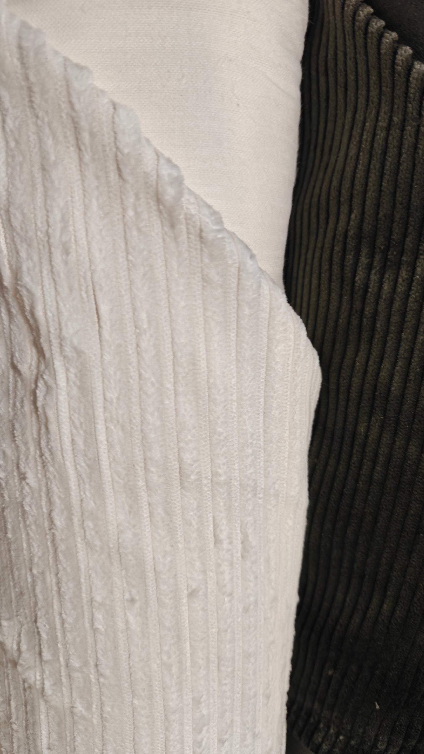 🌲Velours Grosses Côtes au mètre  -