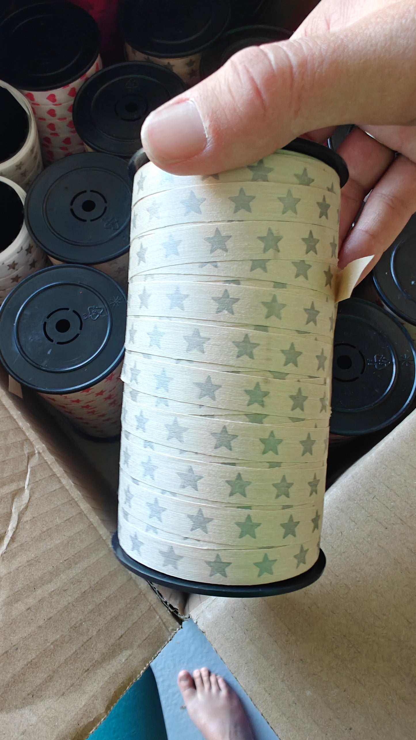 Box Rubans Cadeaux — Choix de la Couleur au Mètre | 3 Formats