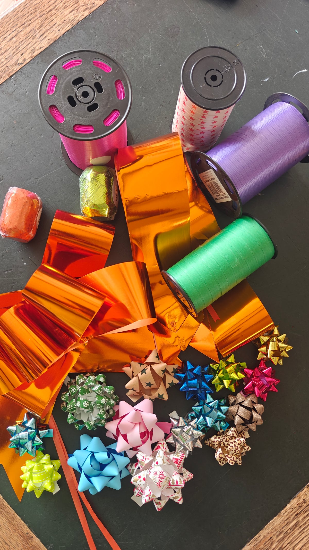 Box Rubans Cadeaux — Choix de la Couleur au Mètre | 3 Formats