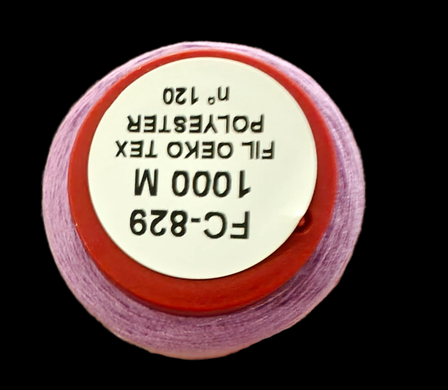 Détail — Cônes Fil Polyester 120 - 1000m - Bobinage France  | Autour du Tissu Strasbourg