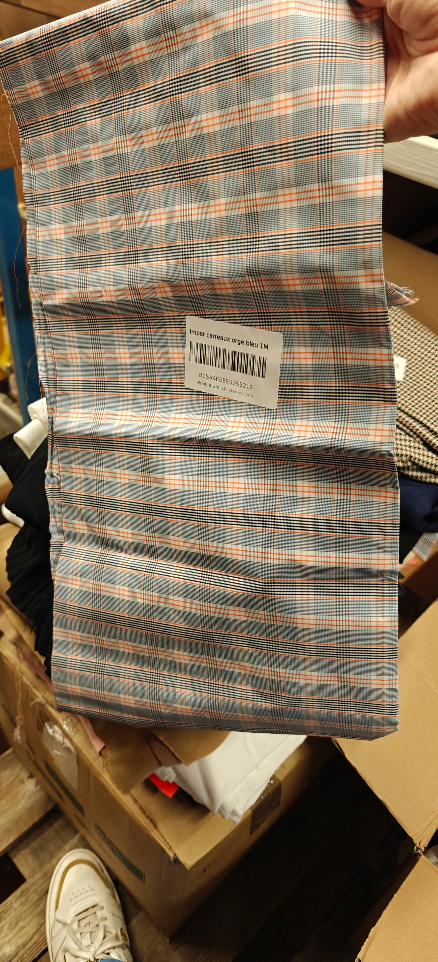Détail matière tissu