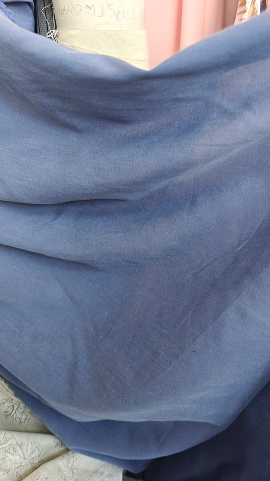 Coton léger bleu foncé