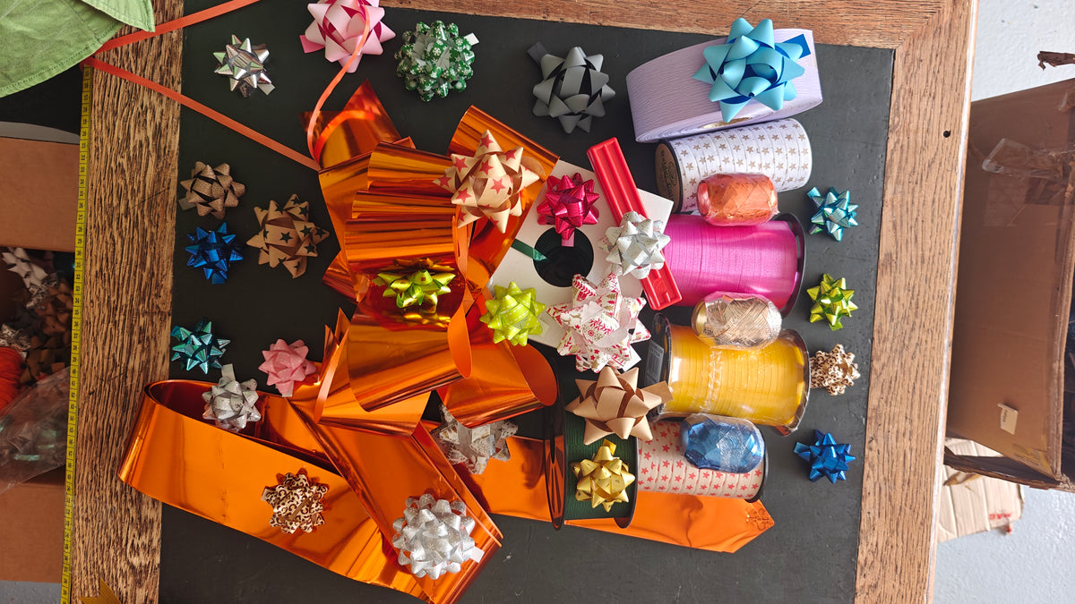 Box Rubans Cadeaux — Choix de la Couleur au Mètre | 3 Formats