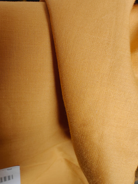 Popeline Coton Camel 150x140cm – Coupon Chemise & Robe, Doublure