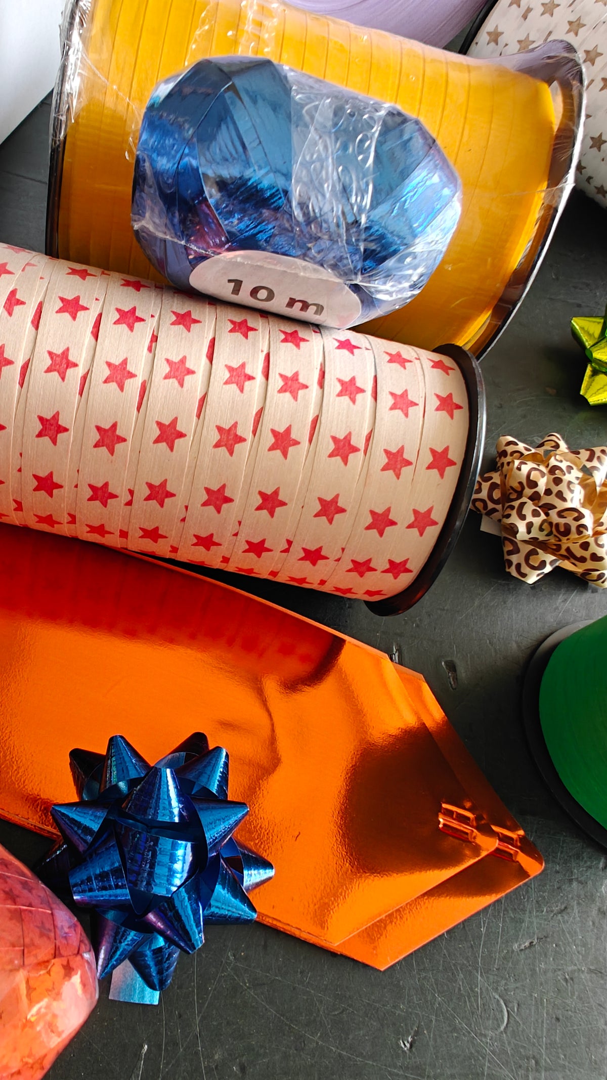 Box Rubans Cadeaux — Choix de la Couleur au Mètre | 3 Formats