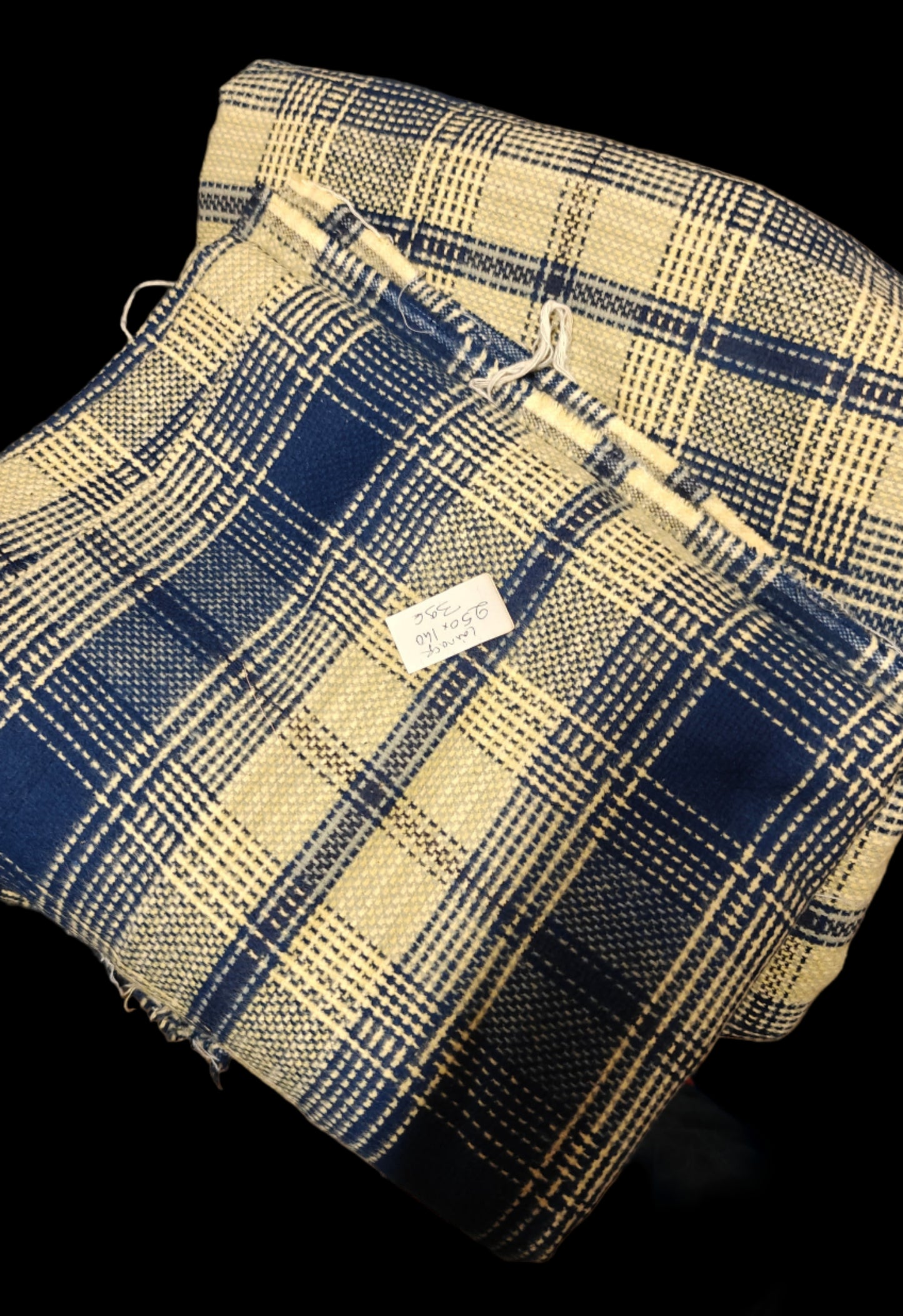 Coupon Lainage Carreaux qualité premium