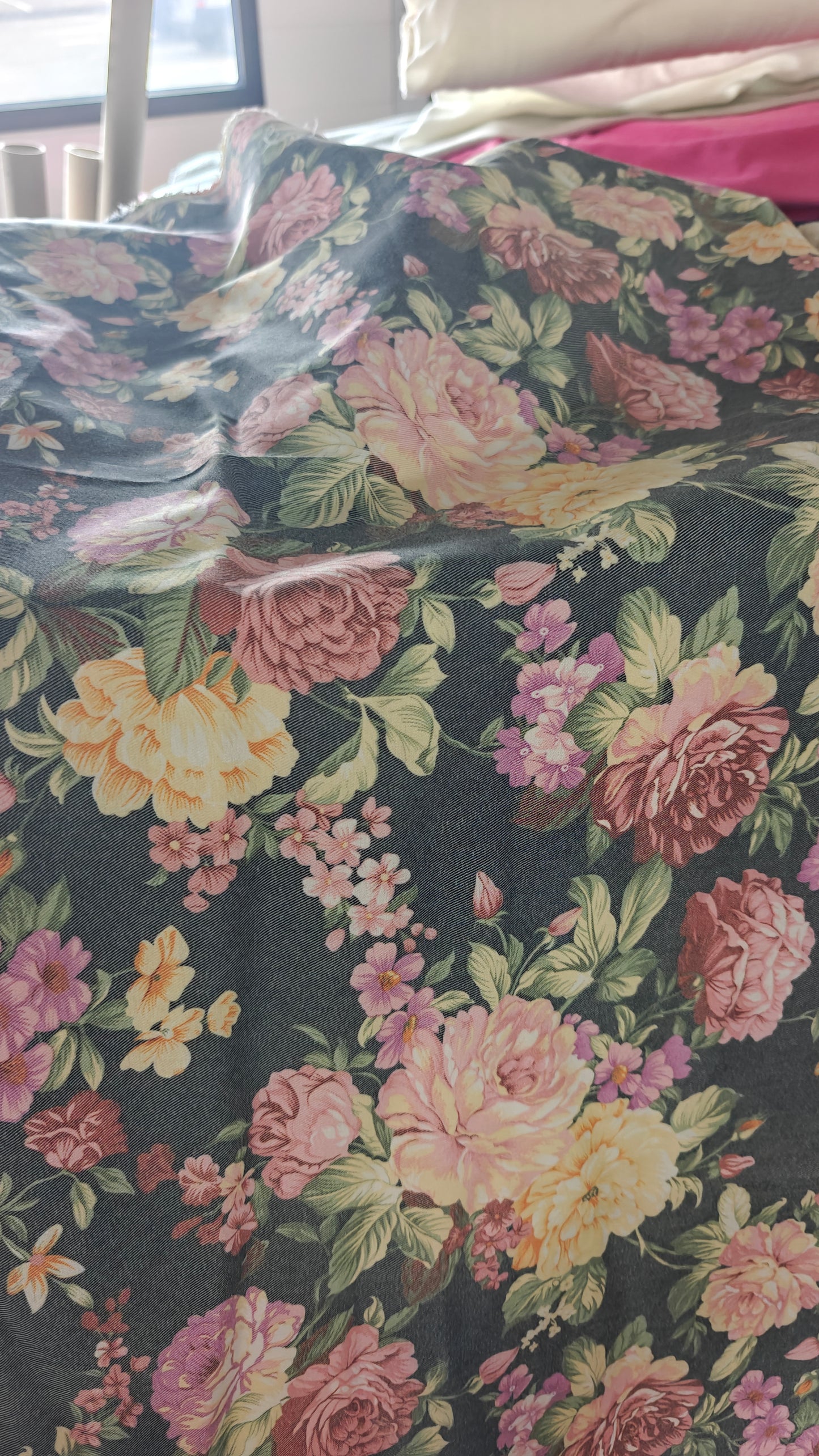 Djean ROSE NOIR VINTAGE 200X144cm