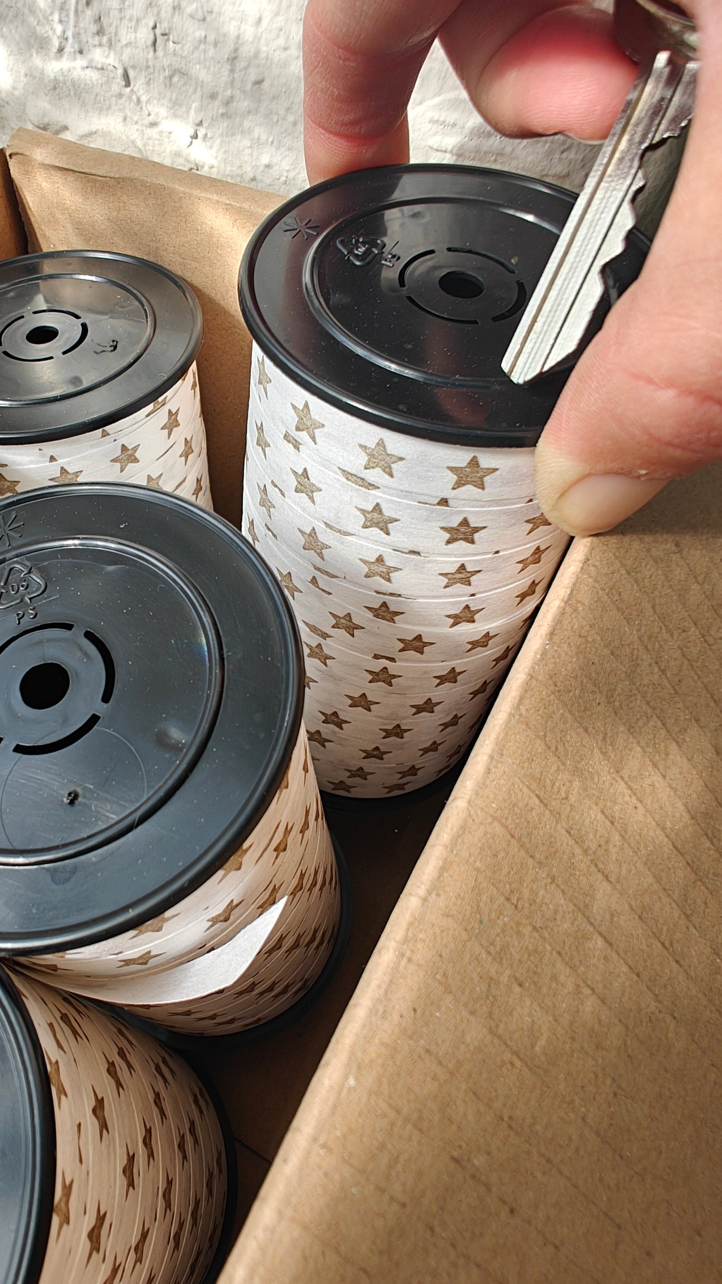 Box Rubans Cadeaux — Choix de la Couleur au Mètre | 3 Formats