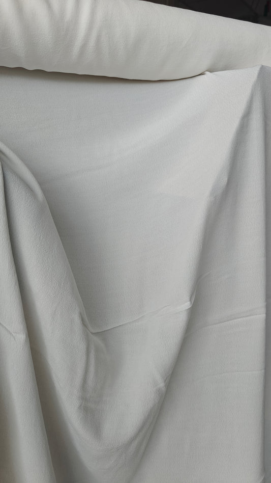 CREPE GAUFRE BLANC LEGER 100X140CM