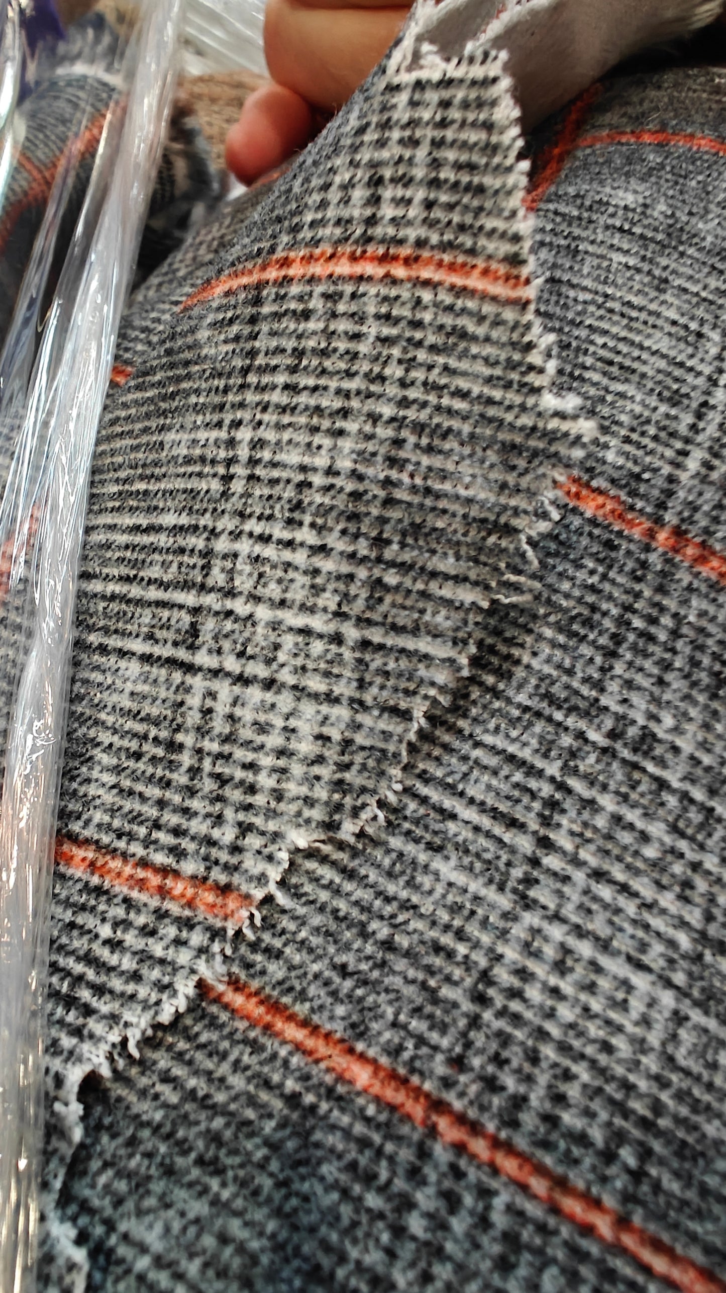 Velours Prince de Galles au mètre