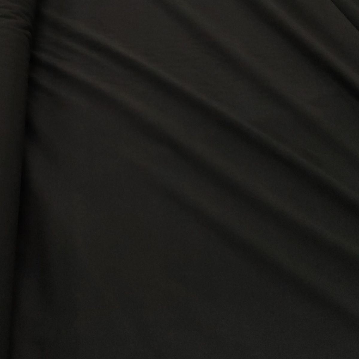 Jersey Coton fin noir  tshirt 100x164cm