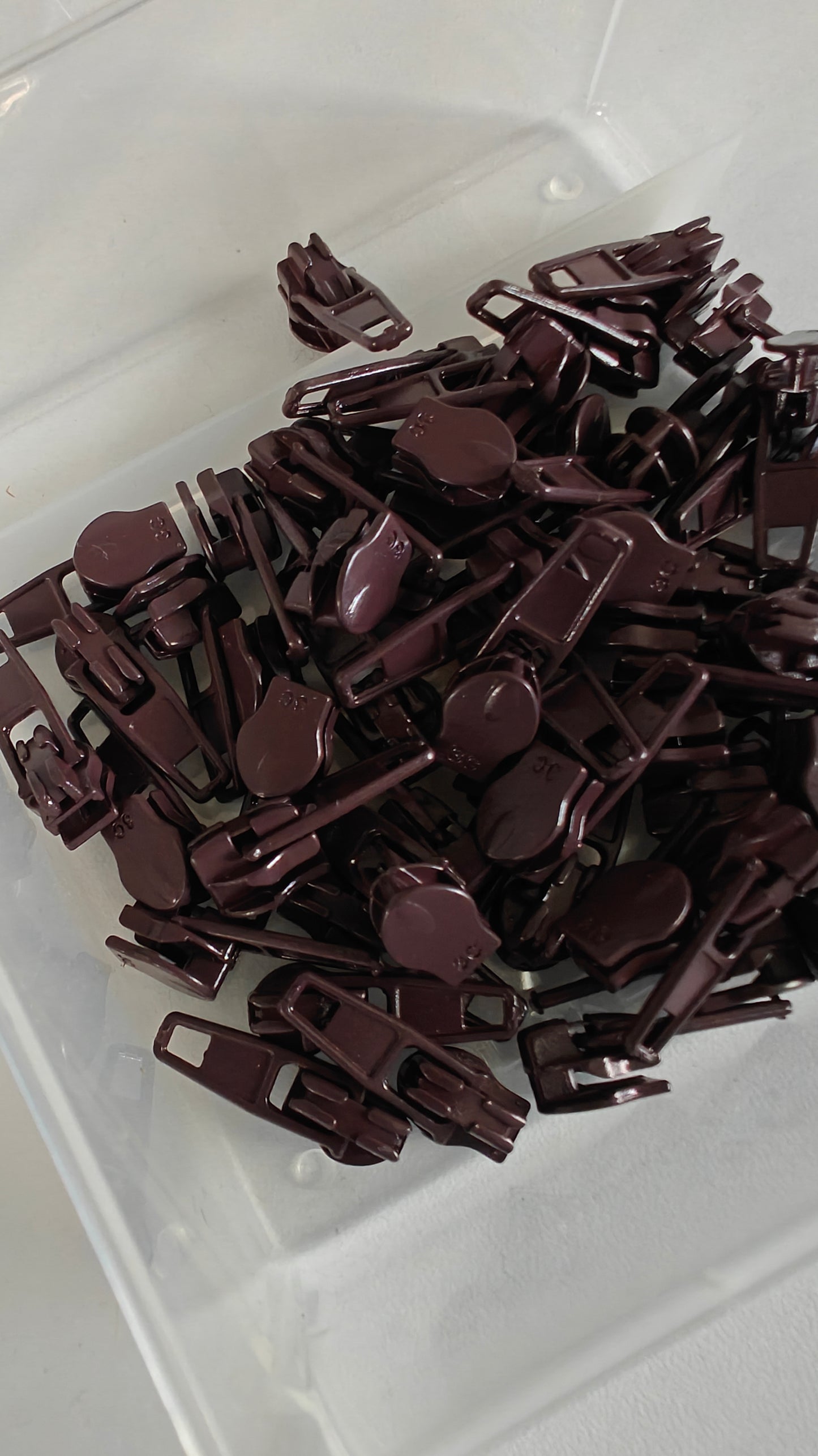 Curseur pour Fermetures Éclair au Mètre 4mm - Zip Bobine