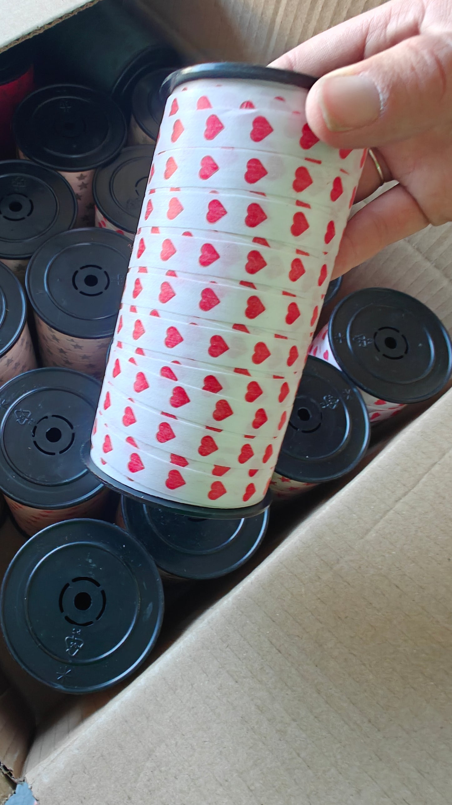 Box Rubans Cadeaux — Choix de la Couleur au Mètre | 3 Formats