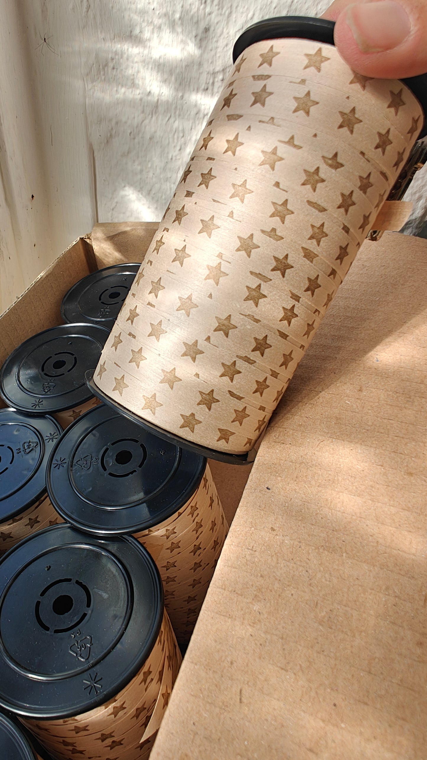 Box Rubans Cadeaux — Choix de la Couleur au Mètre | 3 Formats