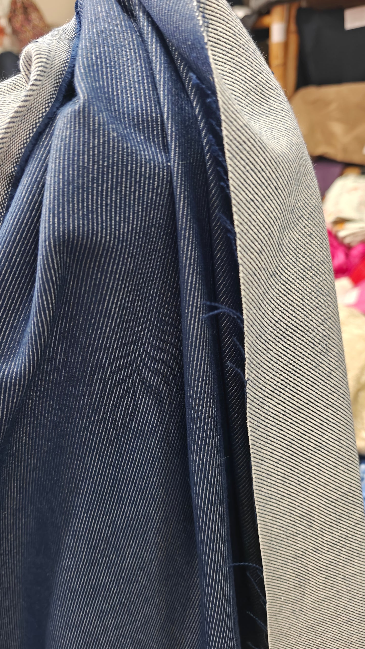 Tissu Jean sans Elasthane au mètre