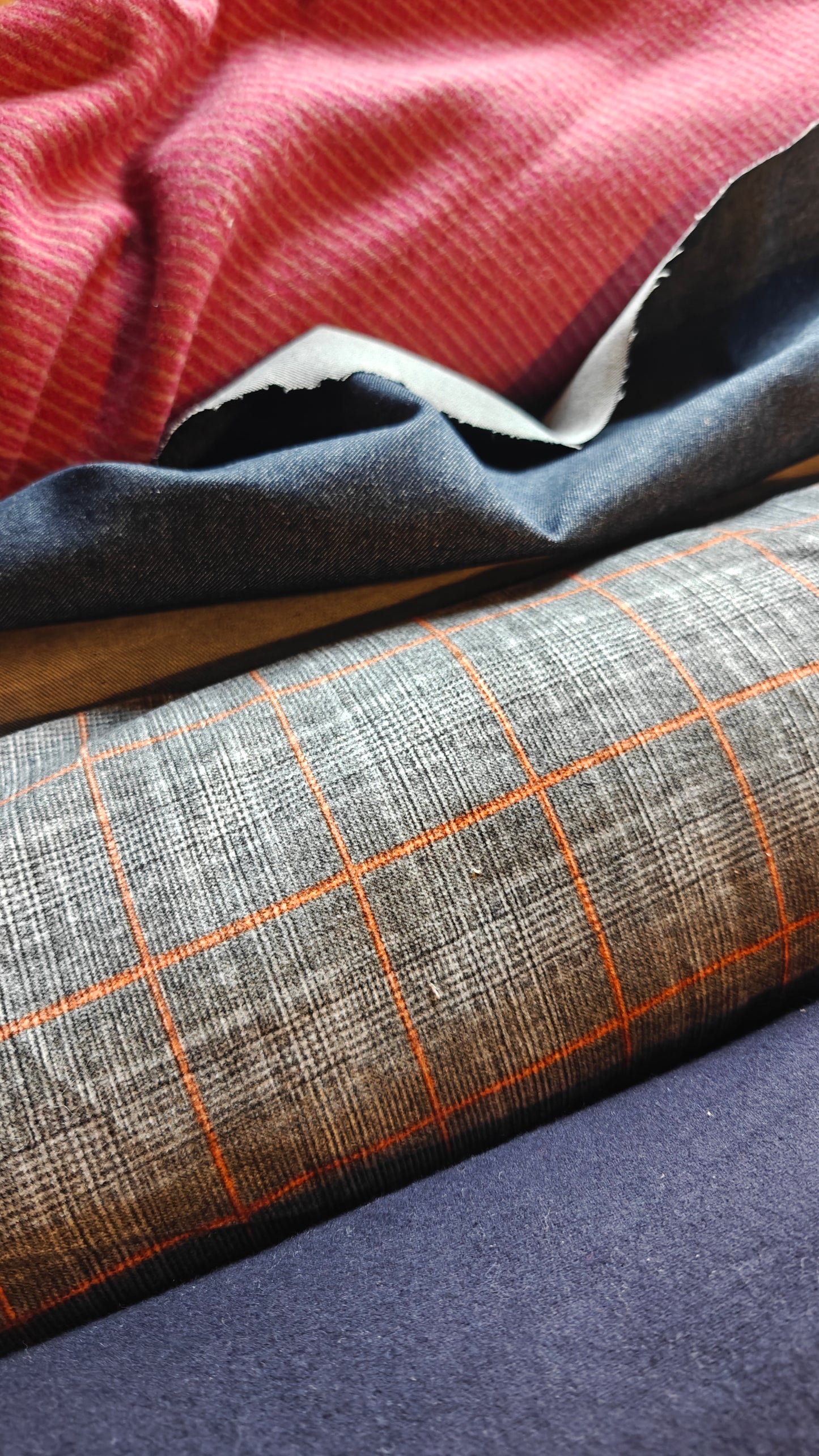 Velours Prince de Galles au mètre