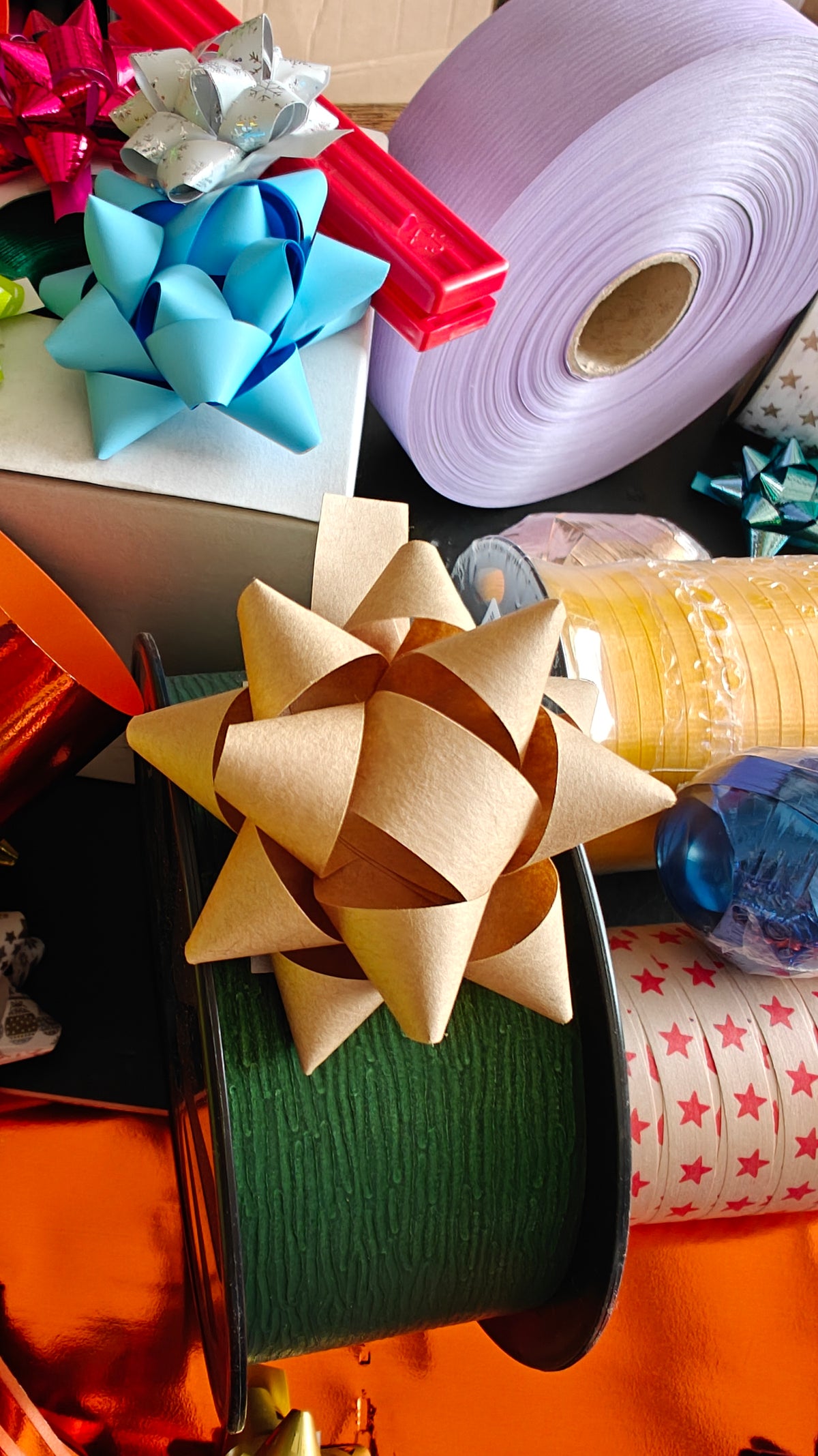 Box Rubans Cadeaux — Choix de la Couleur au Mètre | 3 Formats