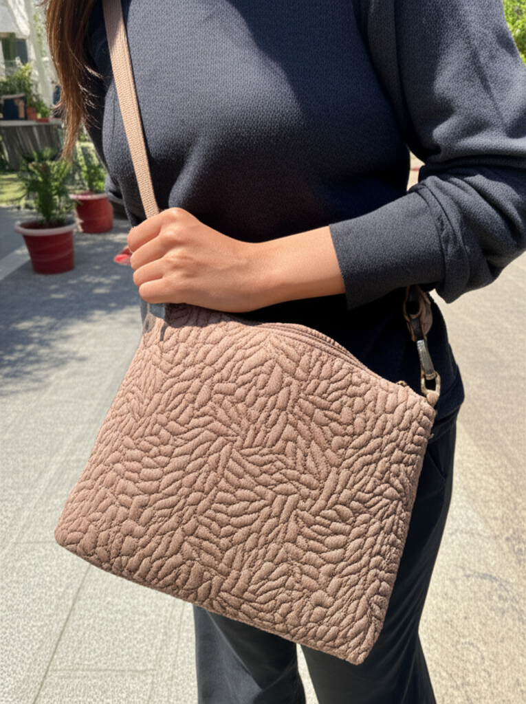 Molleton Graphique Rose au mètre