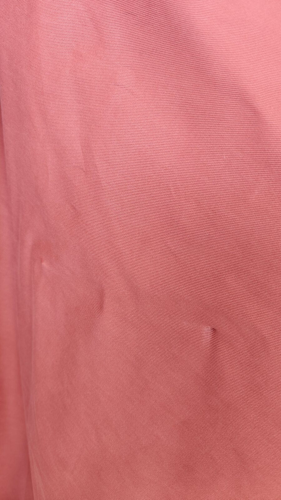 Rose poudre uni melange coton polyester - vue 1