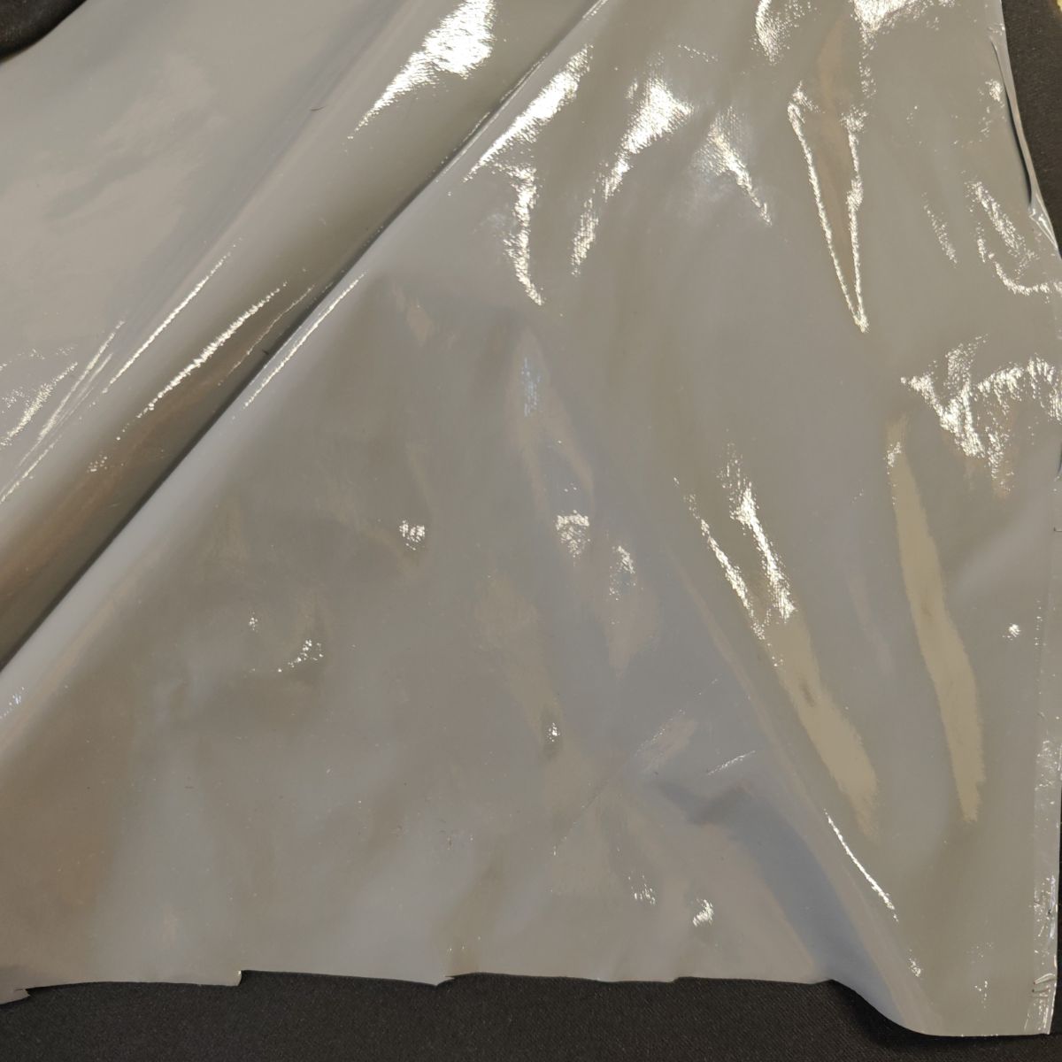 Simili Cuir Gris Doublé Lycra Noir — Coupon Unique