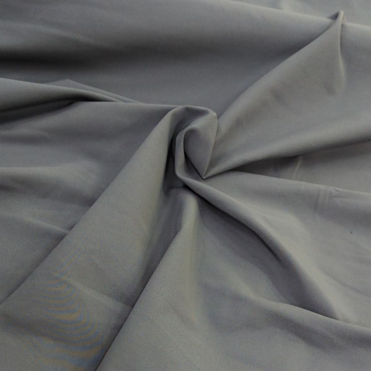 Détail texture — Jersey Gris Stretch Epais 285x125cm | Autour du Tissu Strasbourg