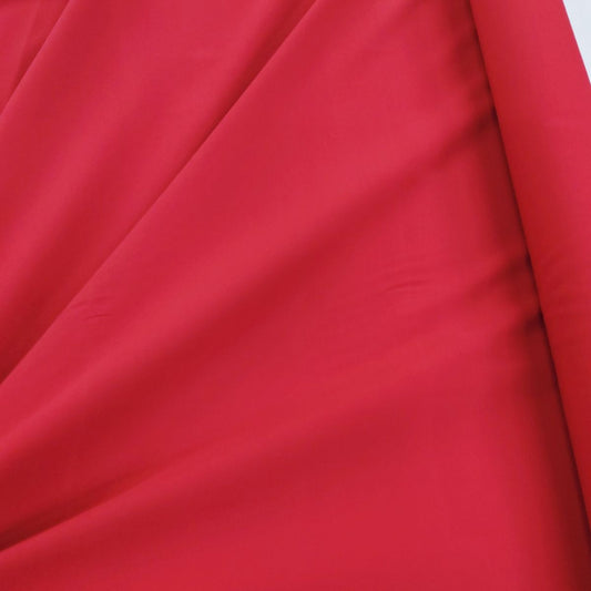 Jersey framboise lumineux viscose mélangé 150x143cm — Tissu au mètre | Autour du Tissu Strasbourg Alsace